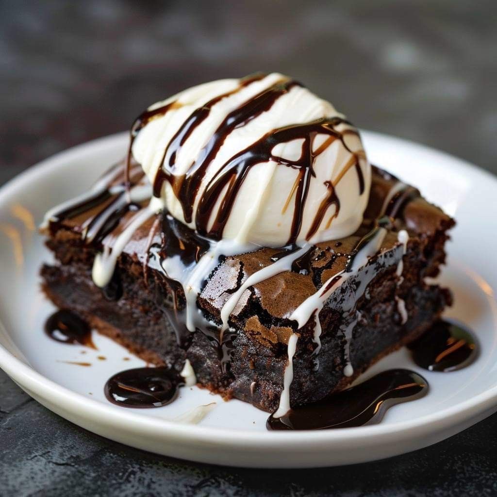 Classic Hot Brownie