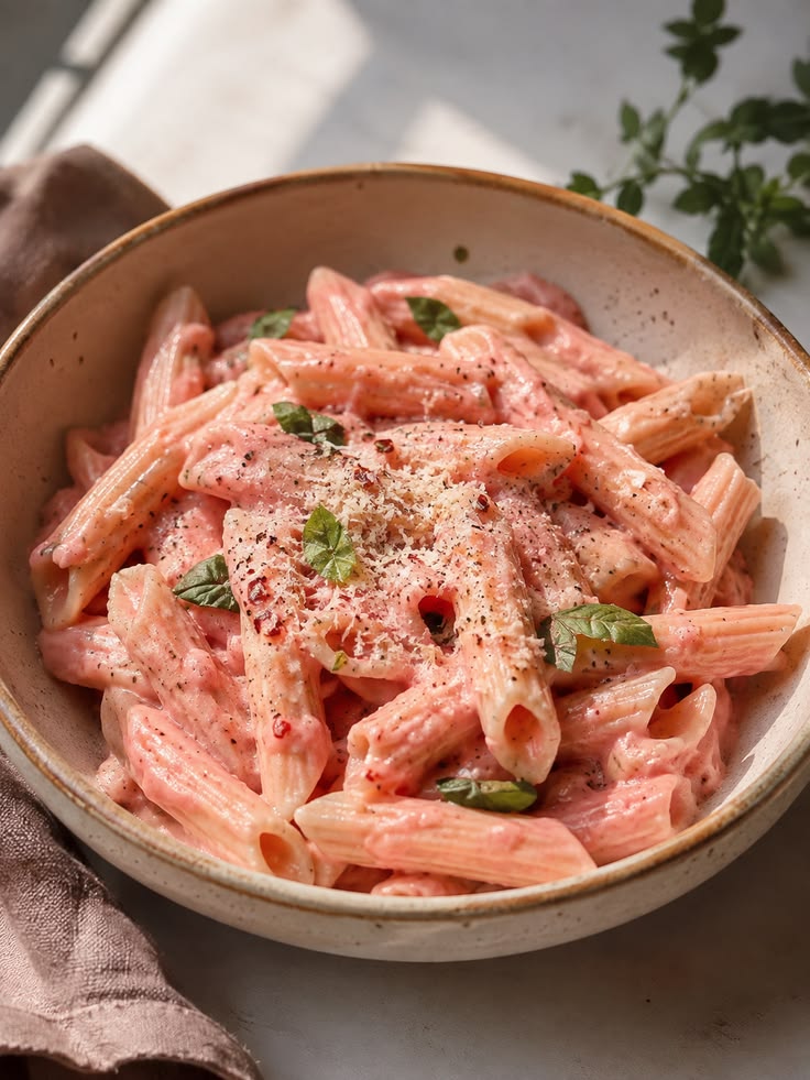Pink Sauce Pasta